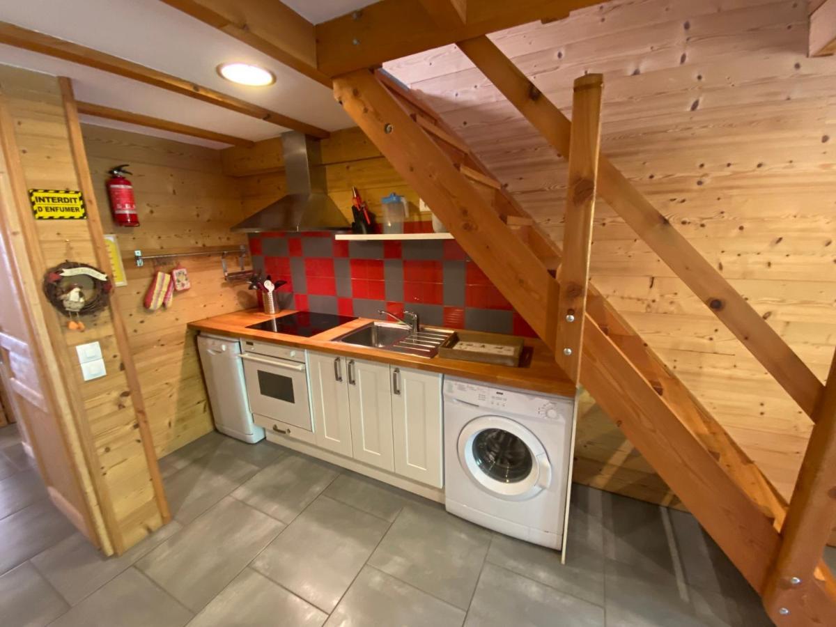 L Alpin Bel Appartement Avec Terrasse Dans Vieille Ferme De Montagne Renovee Les Orres Kültér fotó