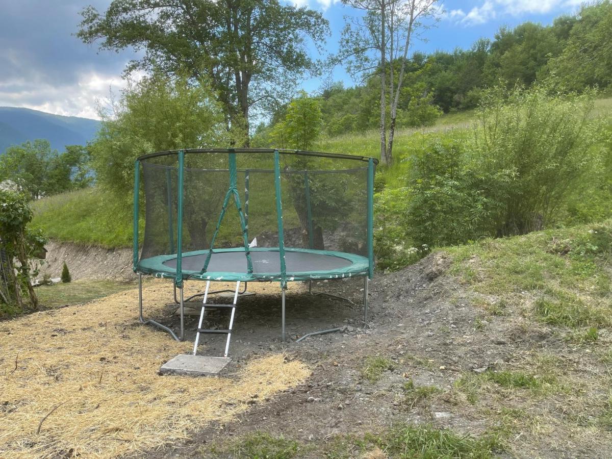 L Alpin Bel Appartement Avec Terrasse Dans Vieille Ferme De Montagne Renovee Les Orres Kültér fotó