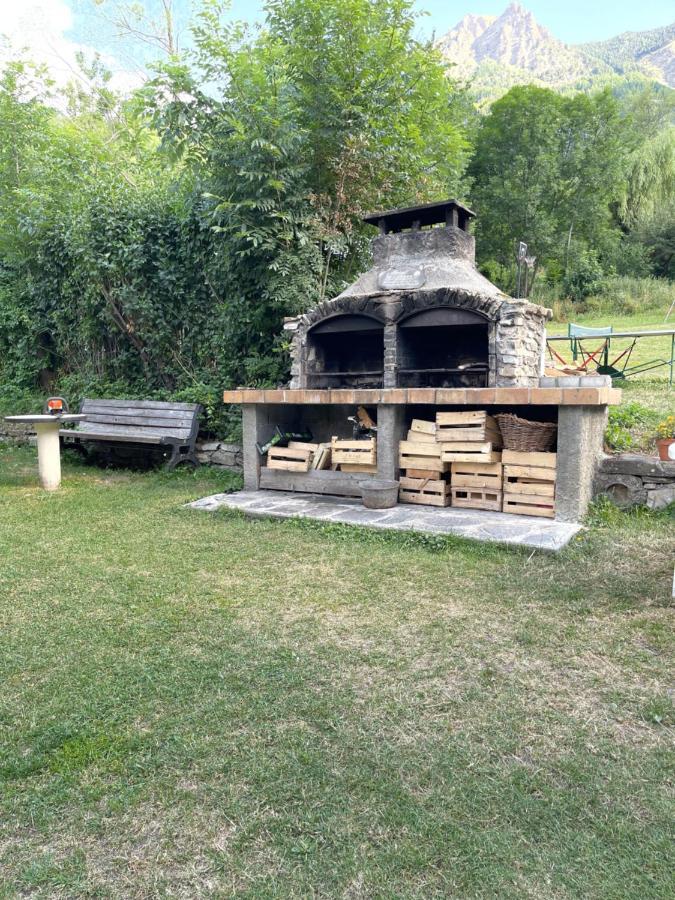 L Alpin Bel Appartement Avec Terrasse Dans Vieille Ferme De Montagne Renovee Les Orres Kültér fotó