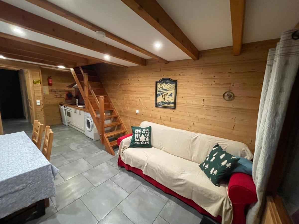 L Alpin Bel Appartement Avec Terrasse Dans Vieille Ferme De Montagne Renovee Les Orres Kültér fotó
